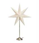 BAROQUE star desk lamp E14 antique white