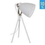 Franklin three-legged white cabinet desk lamp Italux ML-HN2278-WH+S.NICK