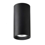 Manacor surface-mounted luminaire 17 cm black GU10 50W LP-232/1D - 170 black Light Prestige