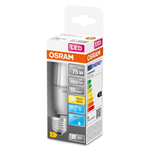 STAR CL STICK FR E27 9W = 75W 2700K matte Osram LED bulb