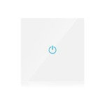  WiFi 1 pole glass touch switch. White Amazon Alexa / Google Home VT-5003 8417 VTAC