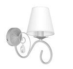 SARA GREY 1xE14 wall lamp Milagro MLP1056