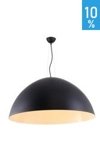 Magma 90 pendant ceiling lamp black white Azzardo AZ1402