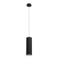 ANELA LED 10W tube pendant lamp, black, SLV 1000813