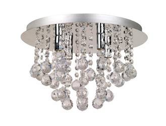 ARIES chrome crystal pendant lamp 4x40W G9 105366 Markslojd