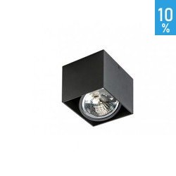 Alex 12V black Azzardo GM4112 surface mounted ceiling luminaire