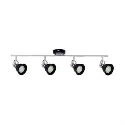 Anita Ceiling Lamp 4xGU10 Max.50W Black/Chrome Spot-Light 2766404