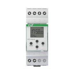 Astronomical programmable timer with night interval, 1P contact, I=16A, Un=24÷264V AC/DC, 2 modules, PCZ-525, F&amp;F