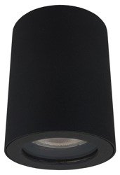 Bathroom tube lamp, airtight Faro black IP65