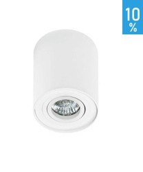 Bross 1 surface mounted ceiling luminaire white Azzardo AZ0858