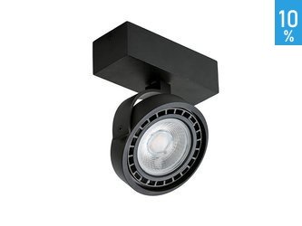 Ceiling luminaire JERRY 1 black ES111 230V IP20 AZ1367 Azzardo