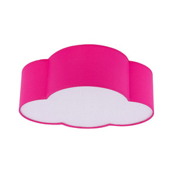 Children's ceiling plafond lamp CLOUD MINI pink, white 2x E27 4229 TK Lighting