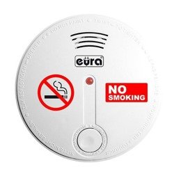 Cigarette smoke alarm ''EURA'' SD-20B8 battery-powered photo-optical sensor