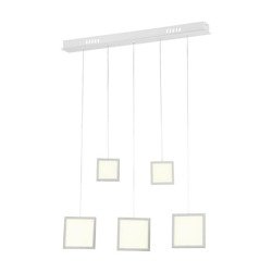 DIXON 269 33W LED pendant lamp IP20 4000K white Milagro