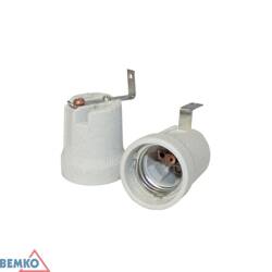 E27 ceramic holder with L handle Bemko