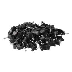 FLOP cable holder YDYp3x2.5 13/7 black pack of 100pcs H.7018C Pawbol