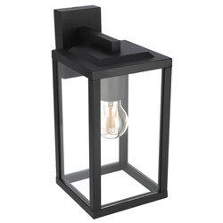 GAIA T BLACK E27 black IP44 garden wall sconce lamp EDO777369 Edo Solutions Garden Line