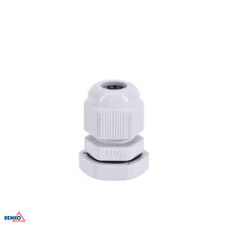 Grey cable gland M-16 Bemko