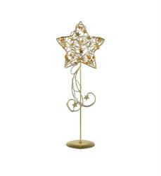 HAGABERG star desk lamp 45 LED gold