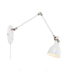 HOUSE 1L E14 adjustable wall lamp white Markslojd 108249