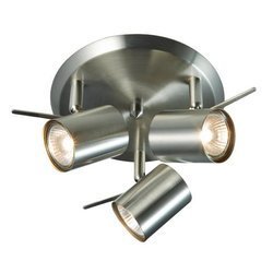 HYSSNA LED 3L 3XGU10 Steel Marksoljd 105484 ceiling lamp