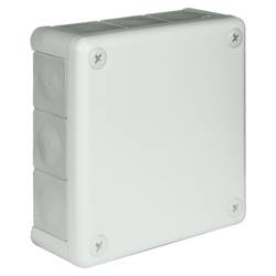 Hermetic installation box empty 98x98x42 VP-41 without terminals lid for 4 screws IP55