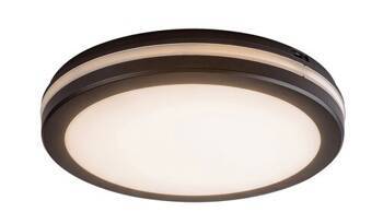 Indre 28W IP54 2450lm LED outdoor ceiling lamp black Rabalux 77035