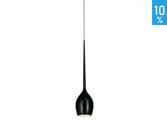 Izza 1 pendant ceiling lamp black Azzardo AZ0130