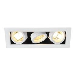 Kadux 3 ceiling luminaire white GU10 SLV 115531