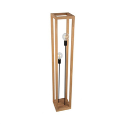 Kago Floor Lamp 2xE27 Max.60W Oiled Oak/Black