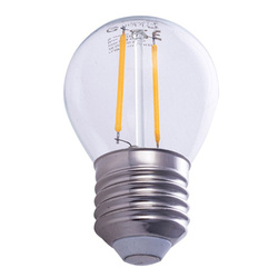 LED Filament Bulb G45 E27 2W 3000K 250lm Milagro EKZF275