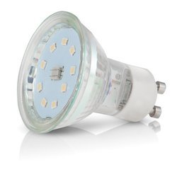 LED GU10 SMD 4W 6000K cold color TUV bulb Kobi, clear glass