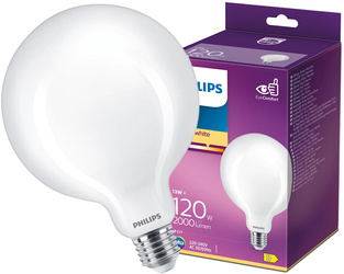 LED bulb G120 E27 13W =120W 2700K 2000lm globe Philips