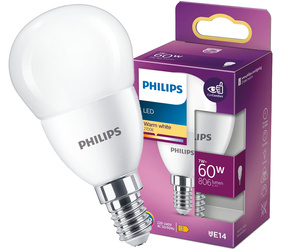 LED candle bulb E14 7W 2700K 806lm Philips