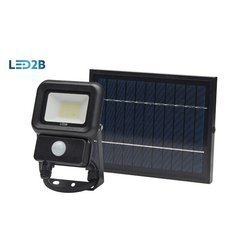 LED solar floodlight with motion sensor SOLAR LED NCS 10W COLD WHITE LED2B color