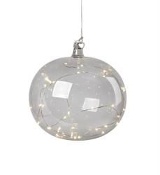 LINA 20L LED smoke glass pendant lamp