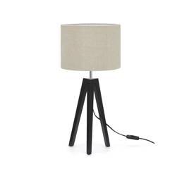 LUNDEN 1L E27 White Marksoljd table lamp 107944