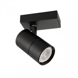 Laconi GU10 35W surface-mounted spotlight black SPL-2813-1B-BL