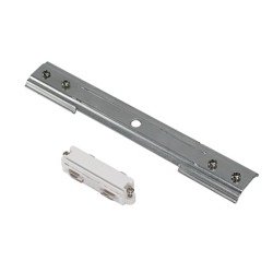 Longitudinal connector with brace for 1-phase rail SLV 143271