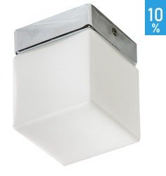 Mil square white Azzardo ceiling lamp LIN-1611-6W