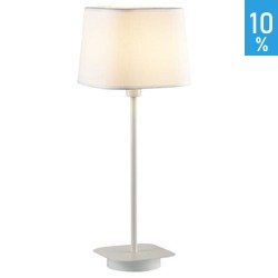 Mito office desk lamp white openwork lamp shade Italux MA04581T-001-01