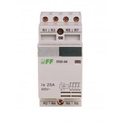 Modular contactor 25A 4xNC 230V AC ST25-04 F&amp;F