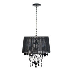 Mona 3 pendant lamp black