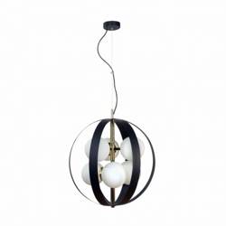 NELA 50 cm black-gold pendant lamp 6xE14 MAX 40W 1138 Zuma Line