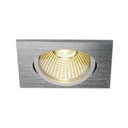 New Tria 68 Led square ceiling luminaire brushed aluminum SLV 114396