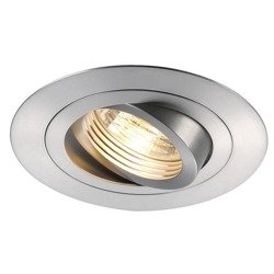 New Tria GU10 XL round brushed aluminum ceiling luminaire SLV 113446