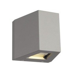 Out-Beam Led 2 beam façade lamp silver grey SLV 229664