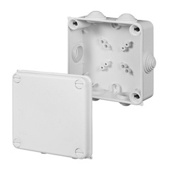 PK-4 surface mounted hermetic junction box IP55 white 0233-00