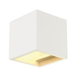 PLASTRA CUBE wall lamp, white patch, G9 SLV 148018