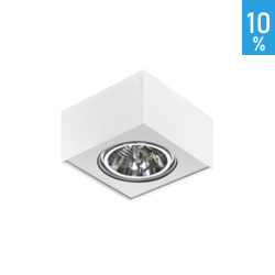 Paulo 1 12V white Azzardo GM4107 surface mounted ceiling luminaire